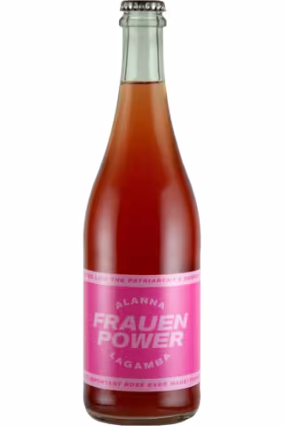Bottle of Vin de Lagamba Frauen Power Rose